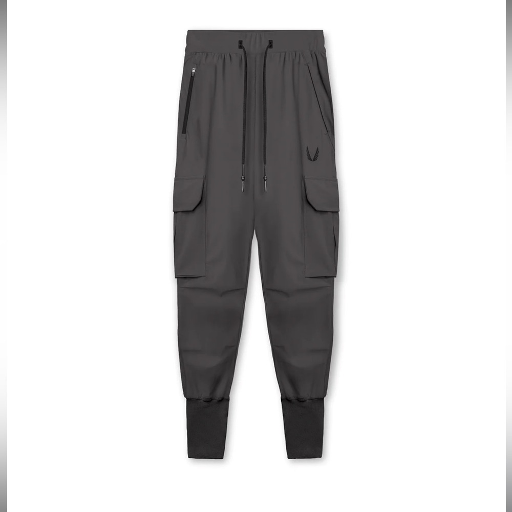 0437. TETRA-LITE™ CARGO HIGH RIB JOGGER - SPACE GREY